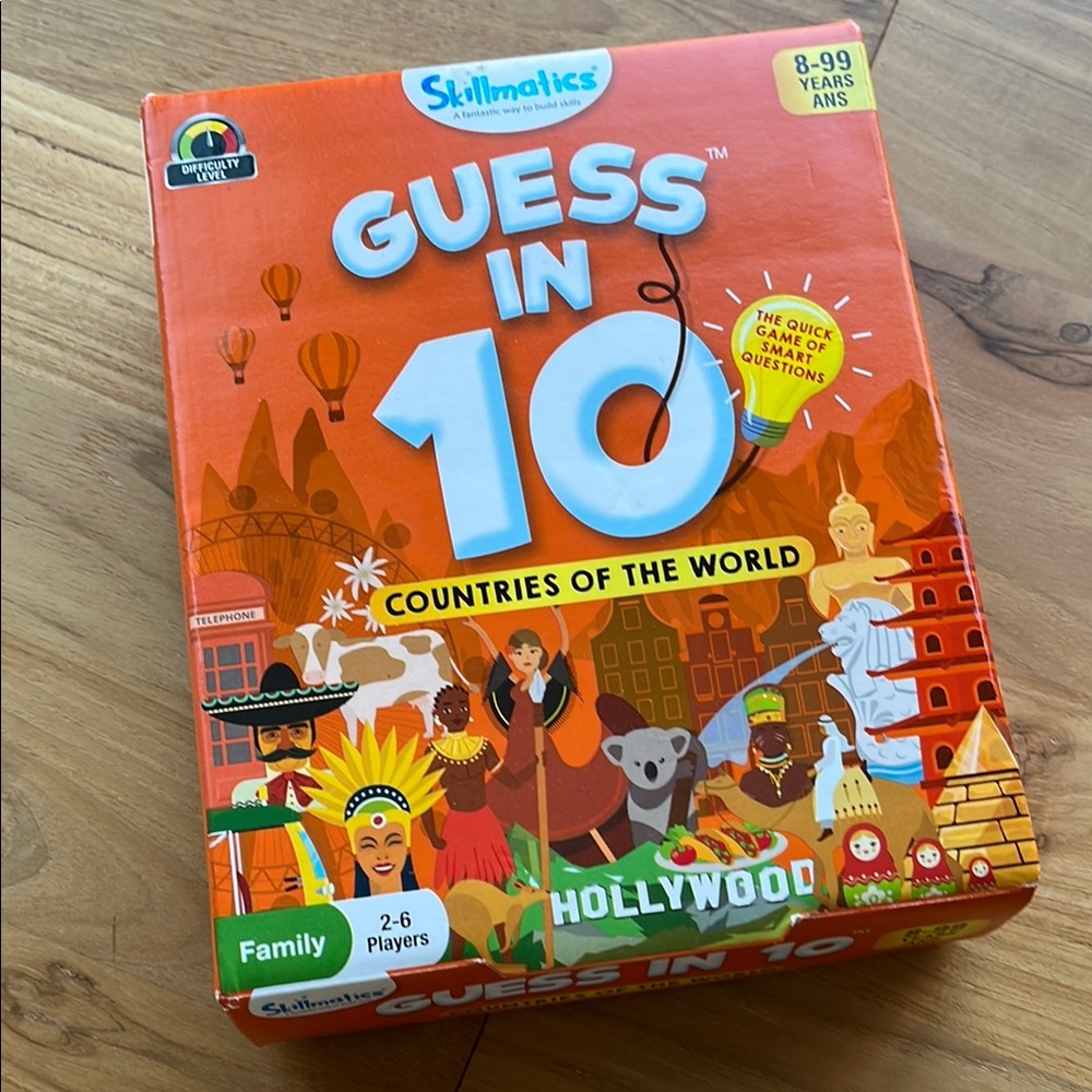 Skillmatics Guess in 10 Game - Orange